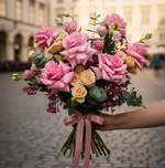 Load image into Gallery viewer, "Pink Perfection" Flower bouquet