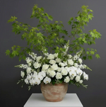 Load image into Gallery viewer, "Lush White Garden" - Luxurious flower arrangement Pre-orders only.