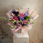 Load image into Gallery viewer, "Royal Blooms" Bouquet in Vase