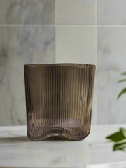 Ripple curve vase Small