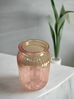 Load image into Gallery viewer, Hurricane posy vase Pink

