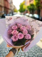Load image into Gallery viewer, Lilac Roses Bouquet
