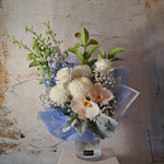 Load image into Gallery viewer, "Prestige" flower arrangement in vase