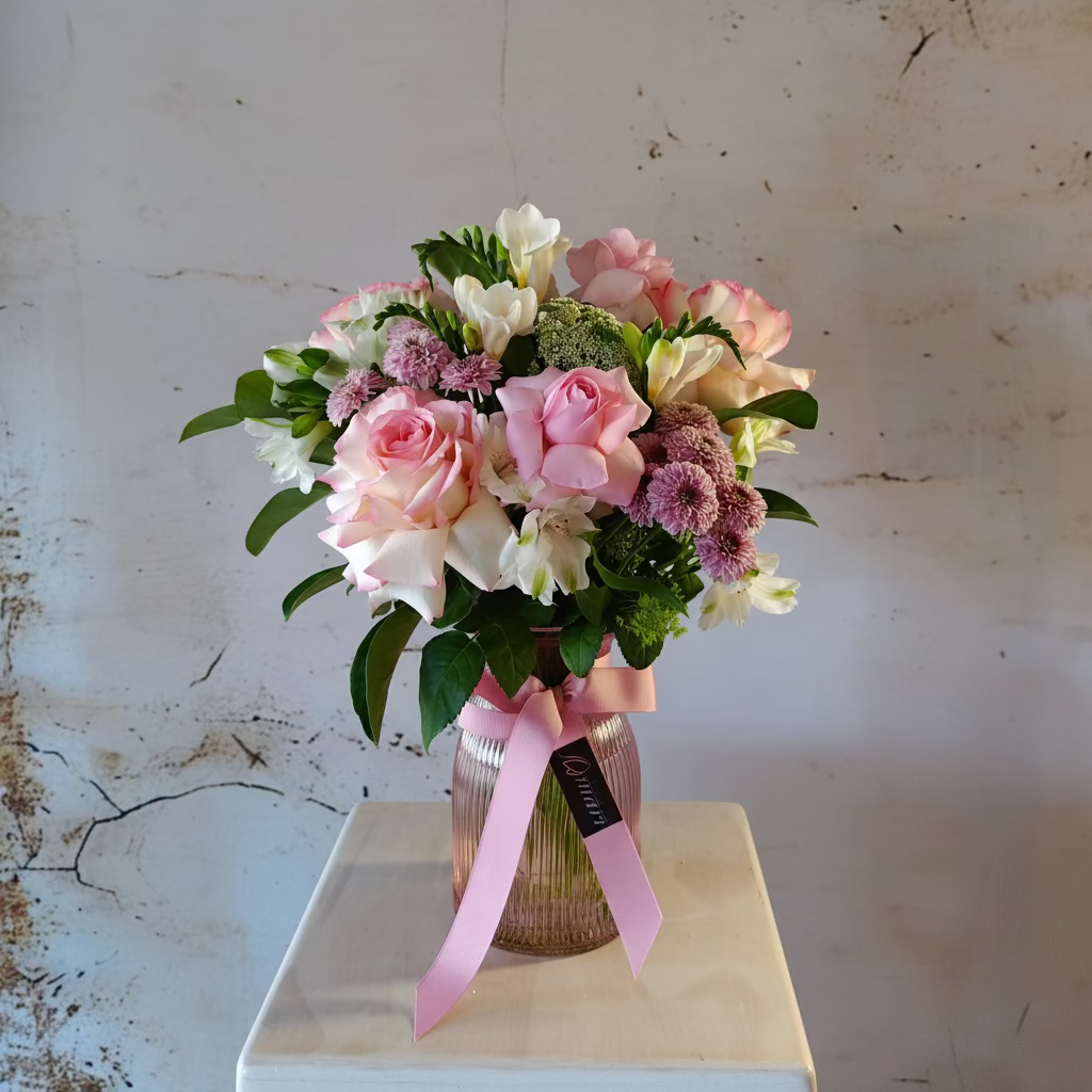 Gentle Gesture - bouquet in vase