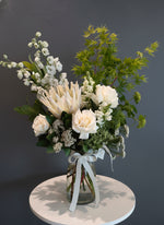 Load image into Gallery viewer, &quot;The White King&quot; in vase
