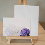 Load image into Gallery viewer, "Purple Hydrangea" Complimentary card
