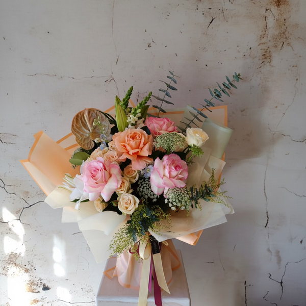 Pastel Bliss - flower bouquet