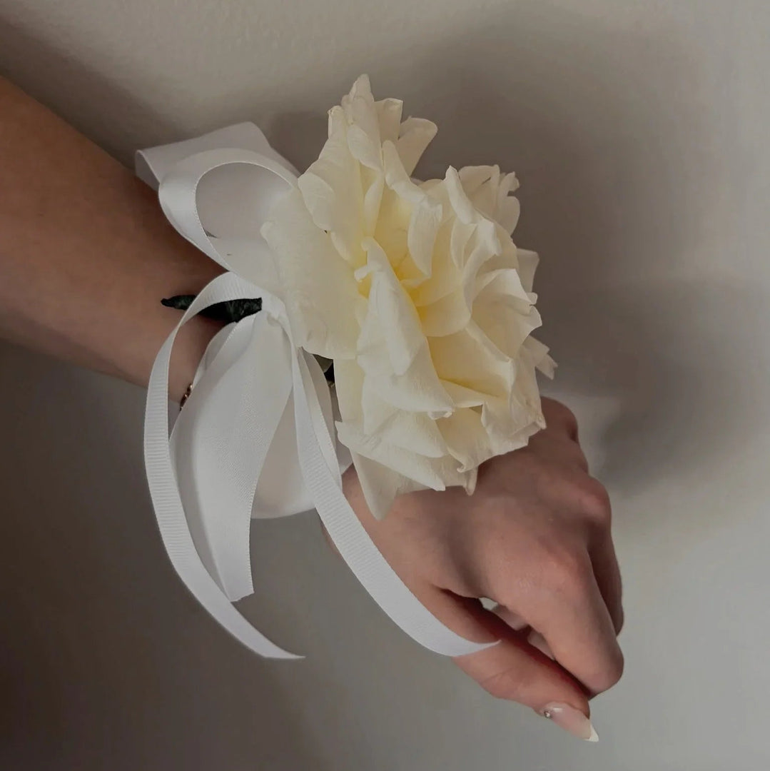 "Candle light" Formal Wrist Corsage