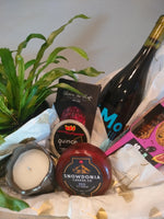 Load image into Gallery viewer, Lux Food Basket with plant and scented candle