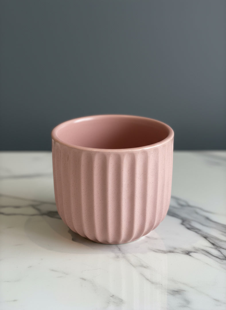 Emery Pink flower pot