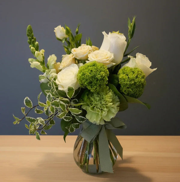 "Light Breeze"- Flower Posy In Vase