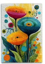 Load image into Gallery viewer, Abstract Flowers - greeting card