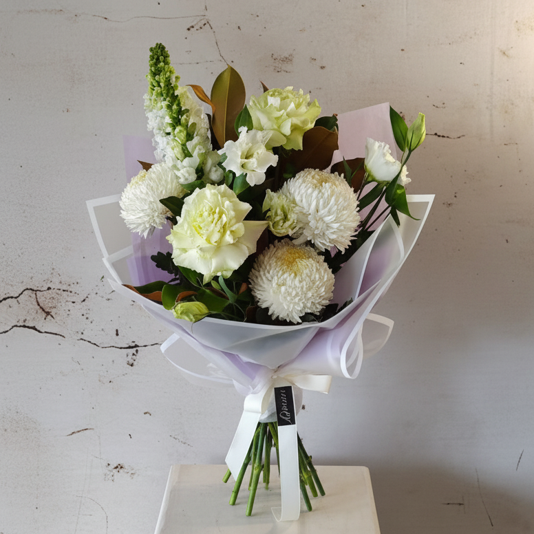 White Elegance - flower bouquet
