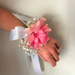 Load image into Gallery viewer, "Candy Kiss" Wrist Corsage