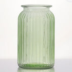 Load image into Gallery viewer, Hurricane tall - green glass vase