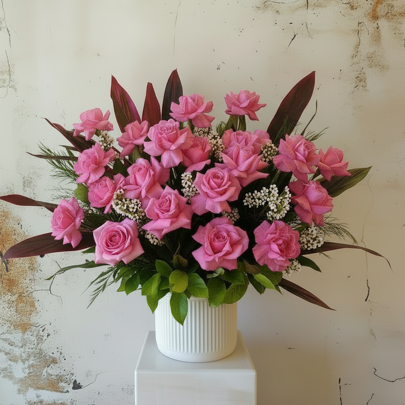Order for tomorrow - Confetti of Joy - arrangement in ceramic