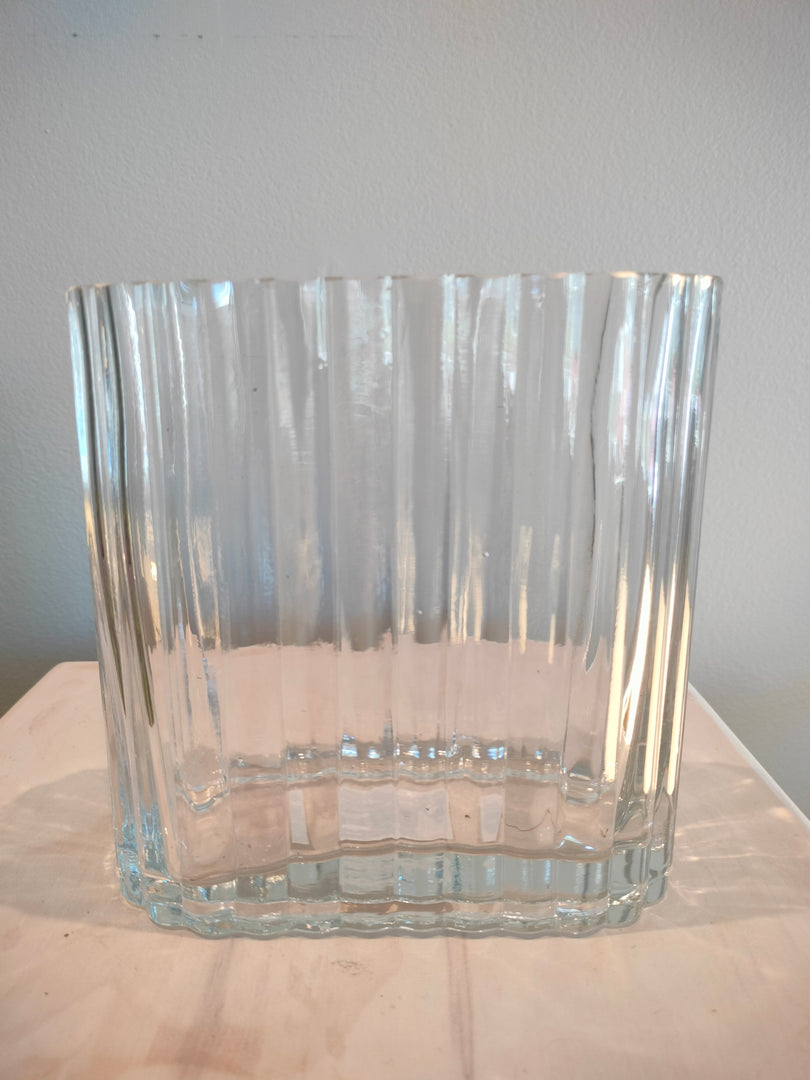 Ripple Oval Vase