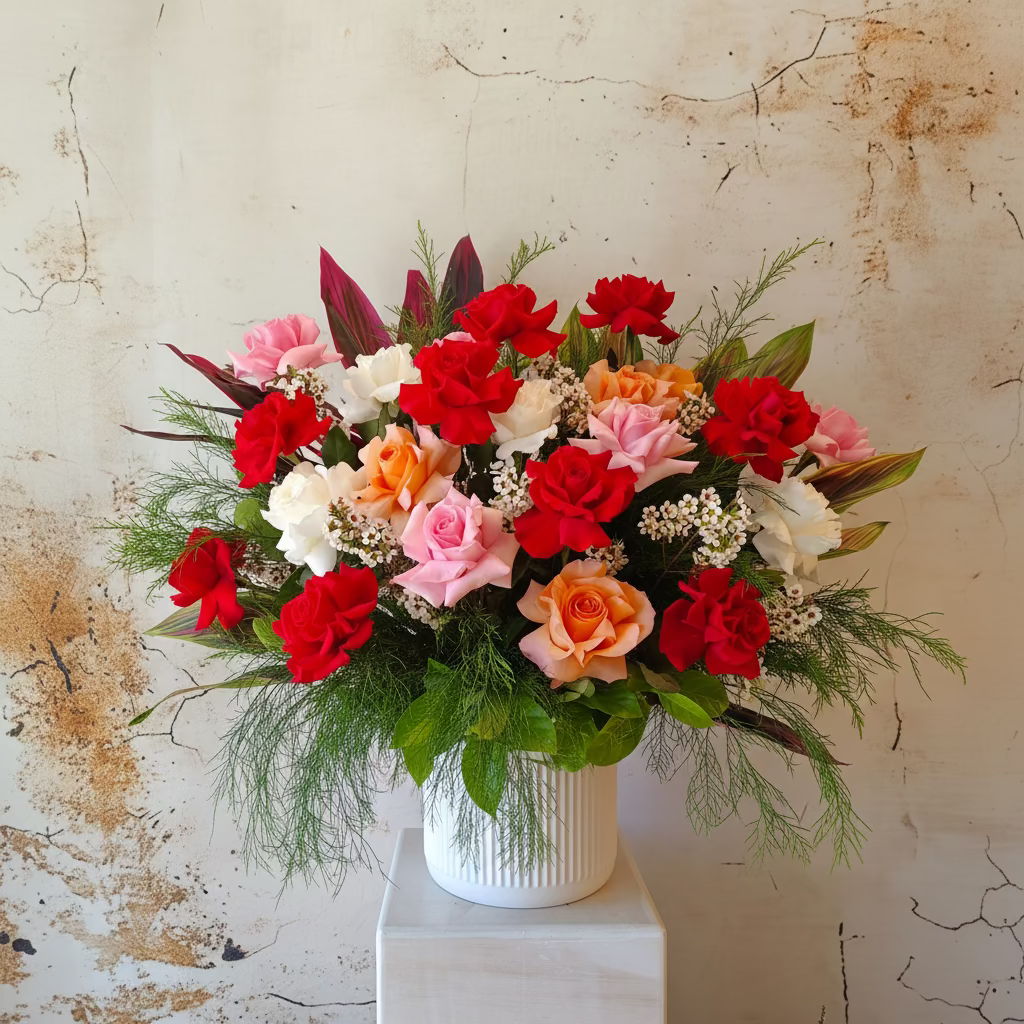 Order for tomorrow - Confetti of Joy - arrangement in ceramic