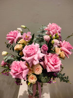 Load image into Gallery viewer, Pink Perfection in vase