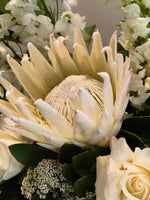 Load image into Gallery viewer, &quot;The White King&quot; in vase
