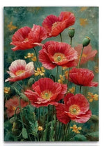 Load image into Gallery viewer, Poppies - greeting card