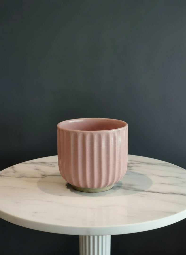 Emery Pink flower pot