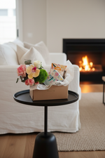 Load image into Gallery viewer, "Amari" Gift basket in a leather box